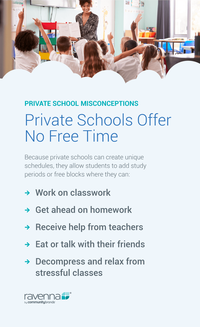 Private Schools Offer No Free Time