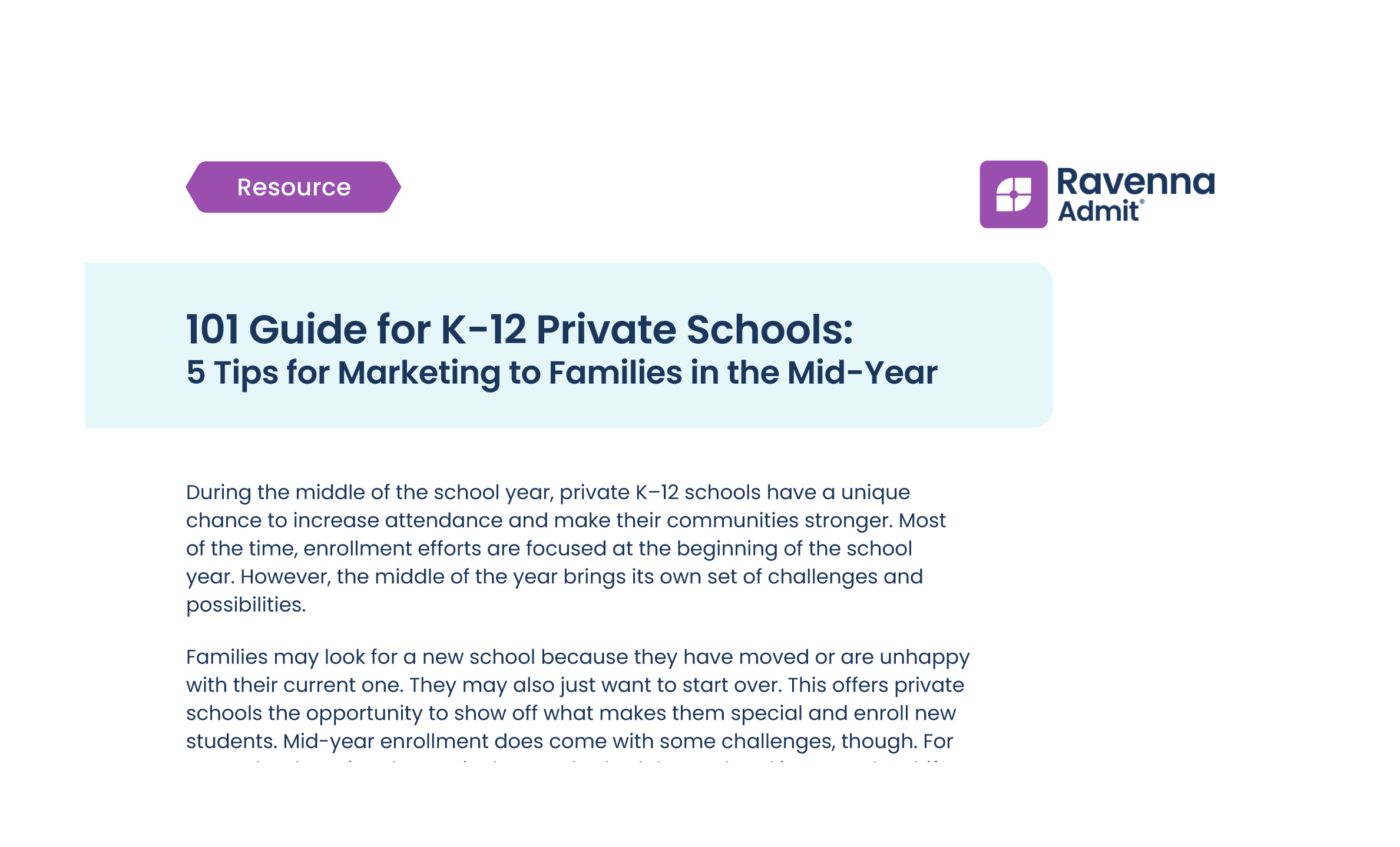 Marketing for Private Schools
