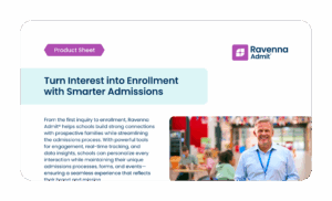 Elevate the Admissions Experience with Ravenna Admit®