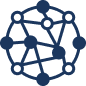 Icon representing a network