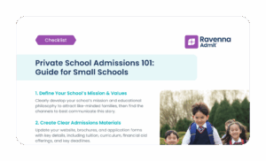 Private School Admissions 101: Guide for Small Schools
