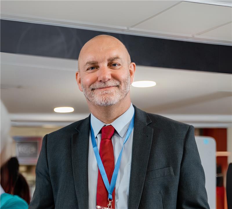 Smiling School Administrator in a private school