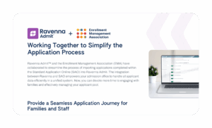 Working Together to Simplify the Application Process