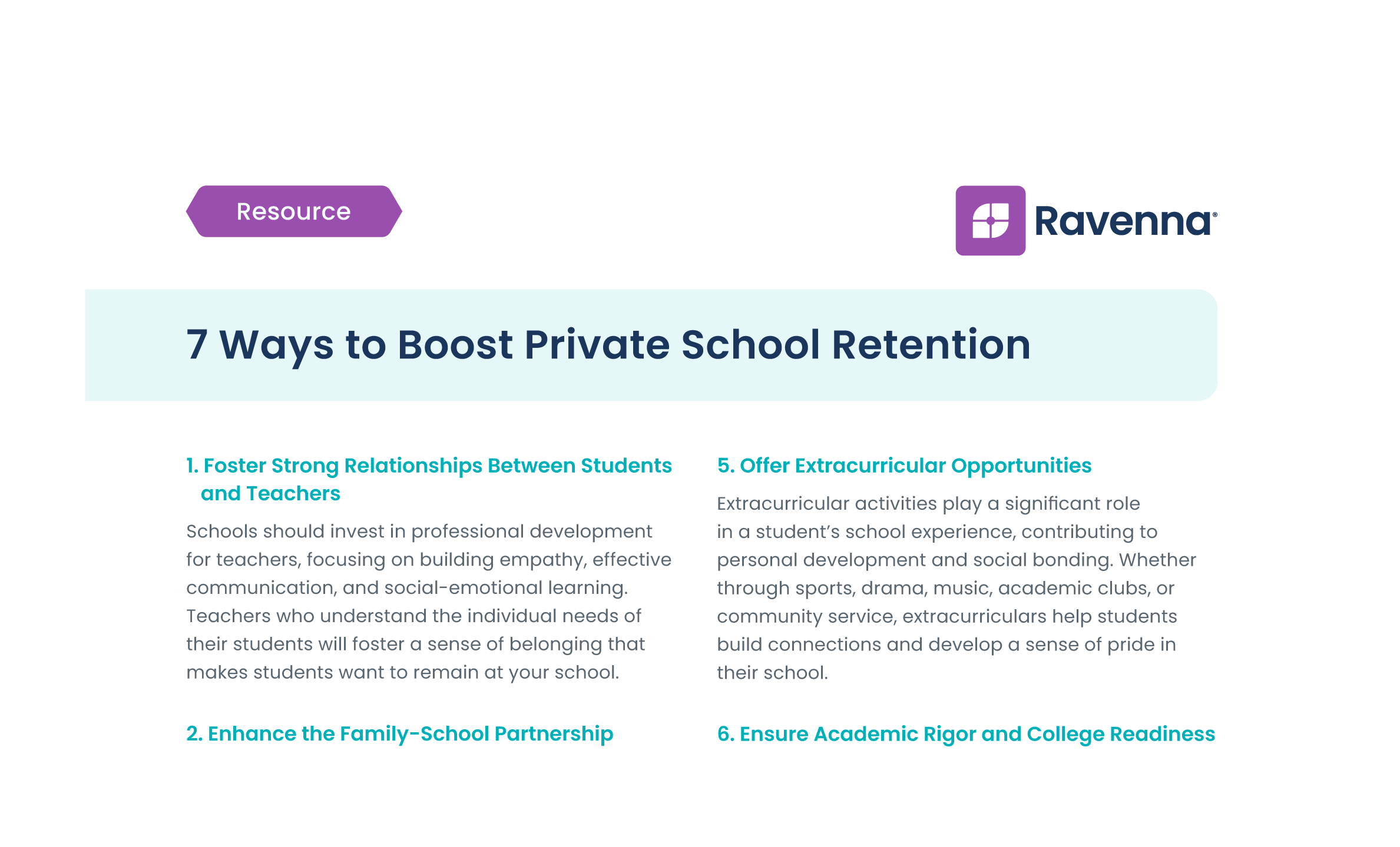 Private School Retention